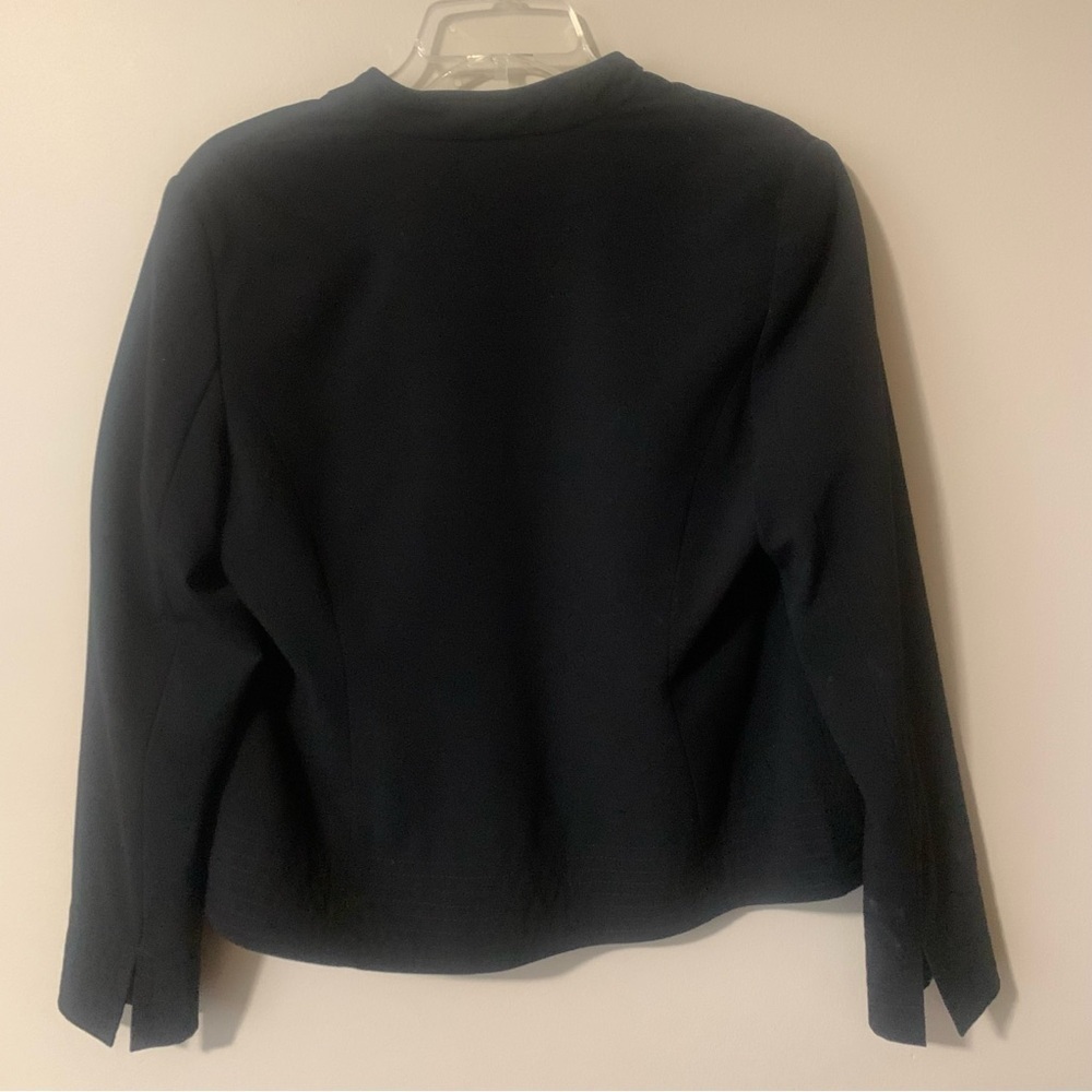 212‎ Collection black open blazer size 14 women EUC - Picture 3 of 3
